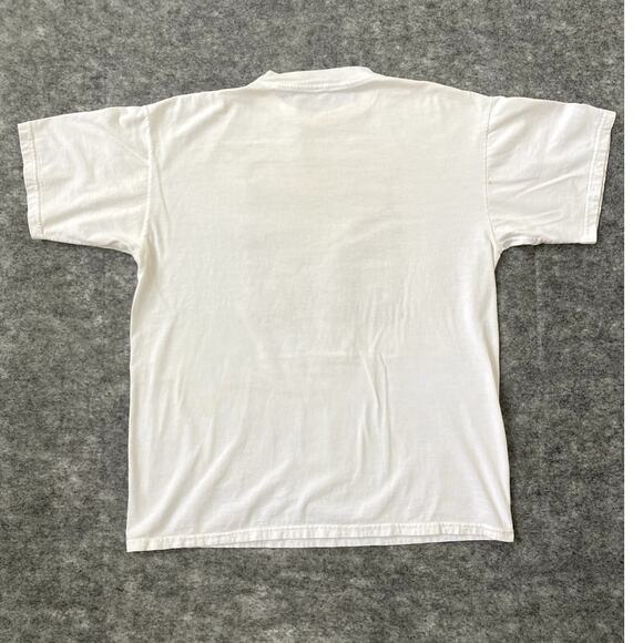 Vintage Bally's Los Vegas T-Shirt Mens XL Nevada Adult Funny Football White - Picture 10 of 10